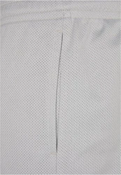 Urban Classics Herren Basic Mesh Shorts (1-tlg) Grau/Khaki/Hellgrau