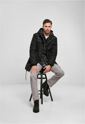 Brandit Herren Marsh Lake Parka Dunkelgrau/Schwarz/Grau