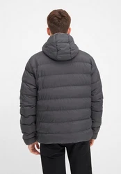 Bench. Steppjacke GAUDINO Hellgrau/Dunkelgrau/Grau/Grün/Lila