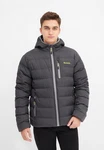 Bench. Steppjacke GAUDINO Hellgrau/Dunkelgrau/Grau/Grün/Lila