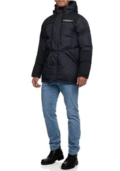 Indicode Steppjacke INKayce Dunkelblau/Blau/Hellblau