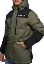 Indicode Steppjacke INKayce Dunkelgrün