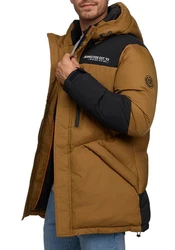 Indicode Steppjacke INKayce Braun/Khaki/Beige
