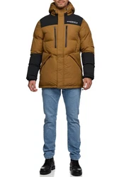 Indicode Steppjacke INKayce Braun/Khaki/Beige