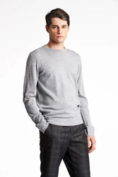 Lindbergh Rundhalspullover Grau