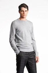 Lindbergh Rundhalspullover Grau