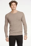 Lindbergh Rundhalspullover Khaki/Beige/Braun/Grau