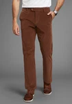 Man's World Dehnbund Hose Braun/Dunkelbraun/Beige