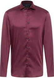 Eterna Langarmhemd MODERN FIT EASY IRON Dunkelrot/Bordeaux/Rot