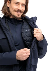 Maier Sports Funktionsjacke WOUT Herren Outdoor-Jacke Dunkelblau/Blau