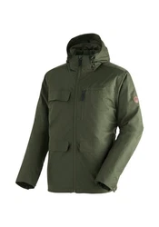 Maier Sports Funktionsjacke WOUT Herren Outdoor-Jacke Dunkelgrün/Braun/Grün/Khaki