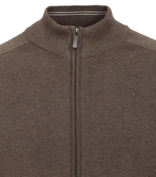 CASAMODA Cardigan Langarm mit Reißverschluss Strickjacke (004450) uni (004450)