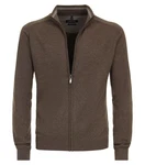 CASAMODA Cardigan Langarm mit Reißverschluss Strickjacke (004450) uni (004450)