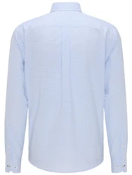 FYNCH-HATTON Businesshemd All Season Hellblau/Dunkelblau/Blau