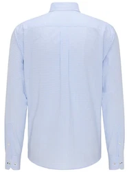 FYNCH-HATTON Businesshemd All Season Hellblau/Dunkelblau/Blau