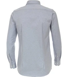 VENTI Langarmhemd 123955800 Grau/Blau