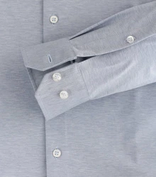 VENTI Langarmhemd 123955800 Grau/Blau