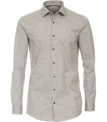 VENTI Langarmhemd 123955800 Grau/Beige/Braun/Hellgrau