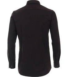 VENTI Langarmhemd 123955800 Schwarz/Braun/Grau/Rot/Dunkelbraun