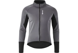 Gonso Fahrradjacke Road Jacket Dunkelgrau/Grau/Hellgrau
