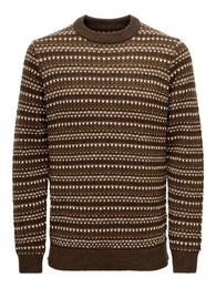 Strickpullover - ONSMUSA REG 3 STRUC CREW KNIT Pullover