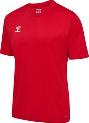 hummel T-Shirt Hmlessential Jersey Rot/Dunkelrot