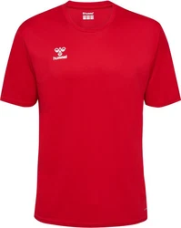 hummel T-Shirt Hmlessential Jersey Rot/Dunkelrot