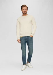Stoffhose Jeans Mauro / Regular Fit / Mid Rise / Tapered Leg Blende