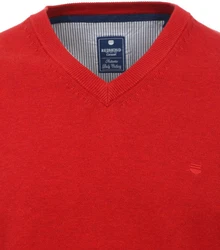 Redmond V-Ausschnitt Pullover (600) uni