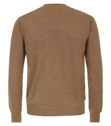 Redmond V-Ausschnitt Pullover (600) Khaki/Braun/Beige