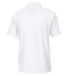Redmond Poloshirt Piqu Polo-Shirt Weiß/Creme/Dunkelblau