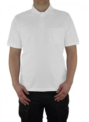 Redmond Poloshirt Piqu Polo-Shirt Weiß/Creme/Dunkelblau