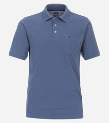 Redmond Poloshirt Piqu Polo-Shirt Blau/Hellblau/Dunkelblau