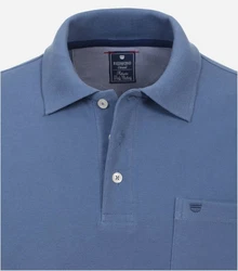 Redmond Poloshirt Piqu Polo-Shirt Blau/Hellblau/Dunkelblau