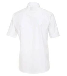CASAMODA Kurzarmhemd Modern Fit 1/2 NOS Weiß/Creme