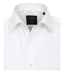 CASAMODA Kurzarmhemd Modern Fit 1/2 NOS Weiß/Creme