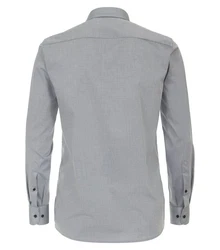 CASAMODA Langarmhemd 334026300 Grau/Hellgrau/Dunkelgrau