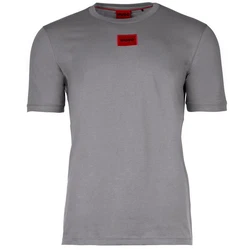 HUGO T-Shirt Diragolino212 10229761 01 Grau/Hellgrau/Dunkelgrau