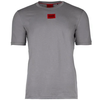 HUGO T-Shirt Diragolino212 10229761 01 Grau/Hellgrau/Dunkelgrau HUGO T-Shirt Diragolino212 10229761 01 Grau/Hellgrau/Dunkelgrau