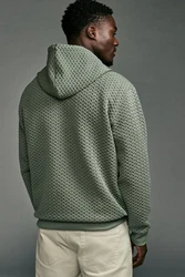 Next Kapuzensweatshirt Premium Hoodie mit Struktur Dunkelgrün/Grün/Hellgrün/Hellblau