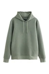 Next Kapuzensweatshirt Premium Hoodie mit Struktur Dunkelgrün/Grün/Hellgrün/Hellblau