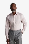 Next Langarmhemd Regular Fit Signature Royal-Oxford Beige/Khaki/Braun/Weiß