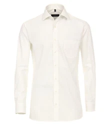 CASAMODA Langarmhemd Kent Creme/Weiß/Khaki/Beige