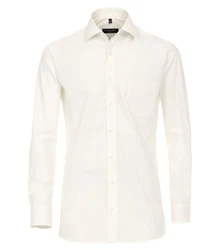 CASAMODA Langarmhemd Kent Creme/Weiß/Khaki/Beige