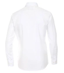 CASAMODA Langarmhemd Comfort Fit 1/1 NOS Weiß/Creme