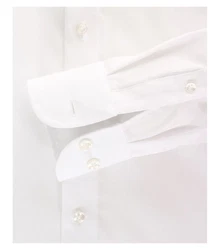 CASAMODA Langarmhemd Comfort Fit 1/1 NOS Weiß/Creme