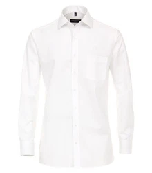 CASAMODA Langarmhemd Modern Fit Weiß/Creme