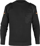 normani Strickpullover Drentrup Schwarz/Dunkelgrau/Dunkelblau/Grau