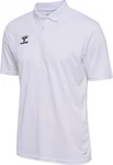 hummel T-Shirt Hmlessential Polo schwarz/weiß