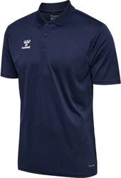 hummel T-Shirt Hmlessential Polo Blau/Dunkelblau